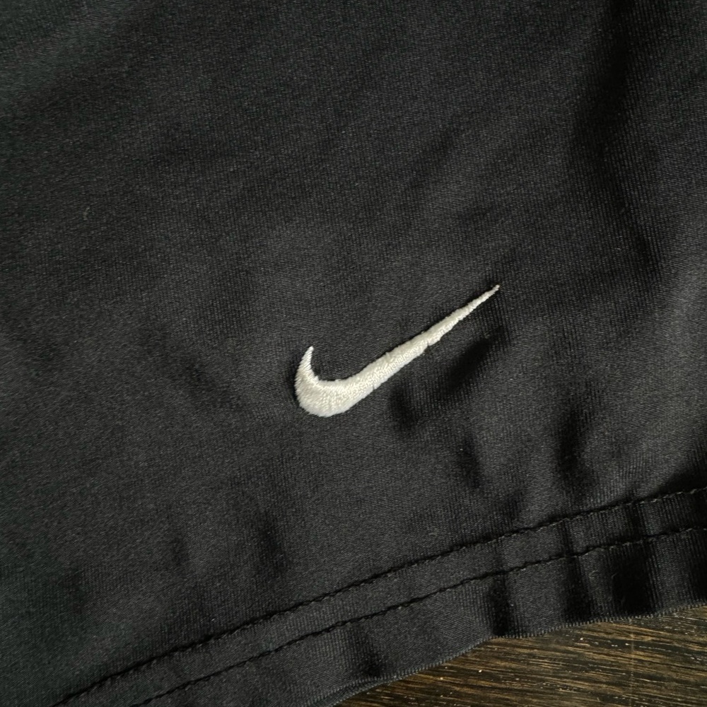 NIKE BLACK DRI-FIT ATHLETIC SHORTS - Picture 3 of 4